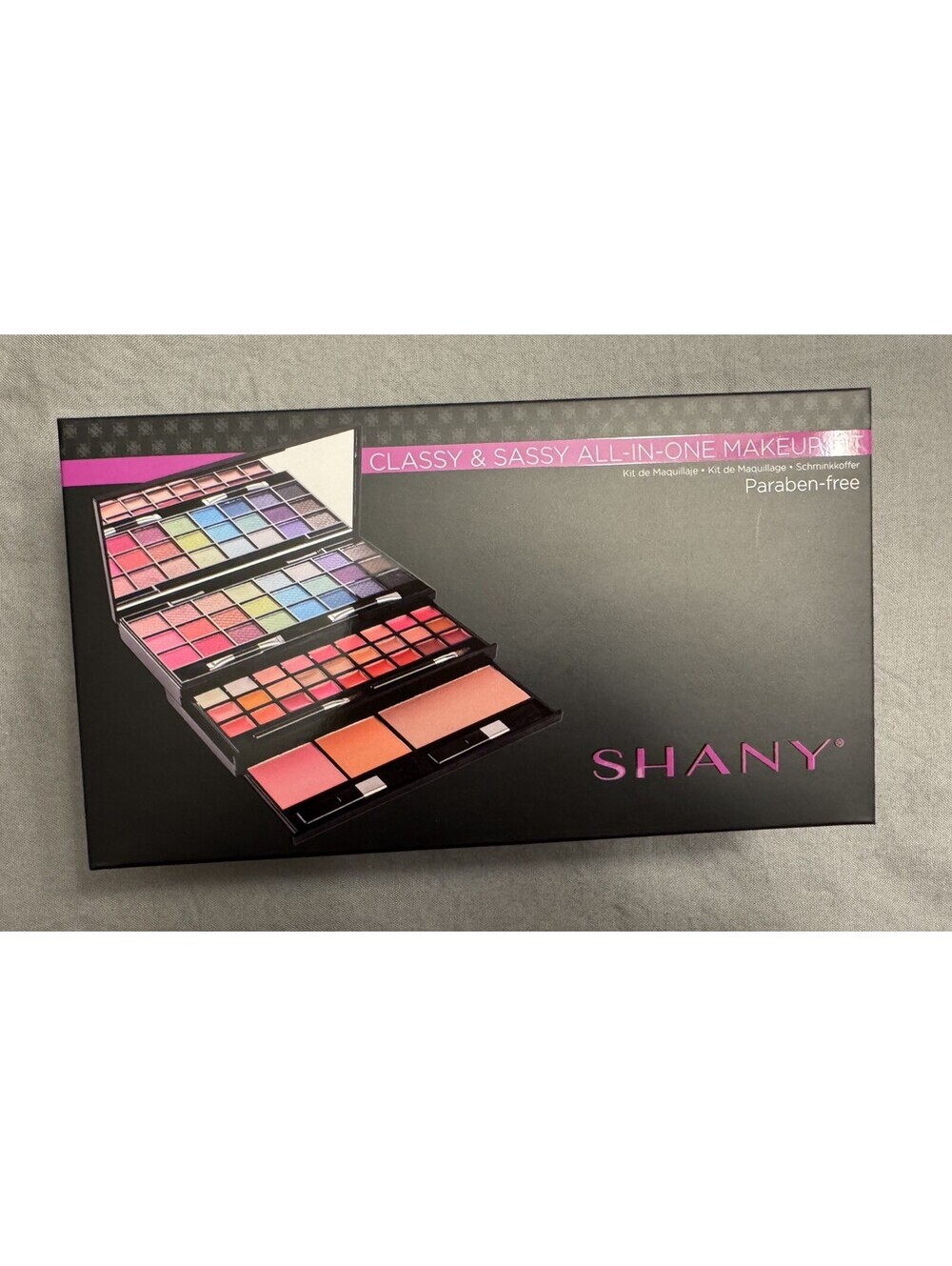SHANY Make Up  Kit - Classy & Sassy All-in-One Kit with 45 Colors, 1 Mirror